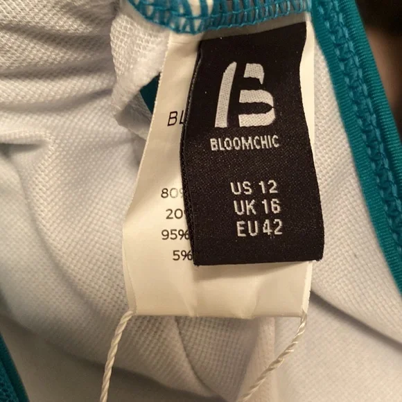 Brand New BloomChic 1 Piece Swimsuit Dress…size 12 - Picture 4 of 6